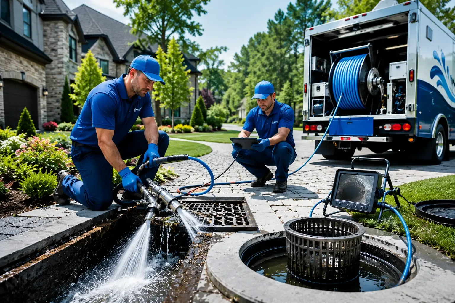 Local outdoor drain cleaning professionals in New Castle, IN