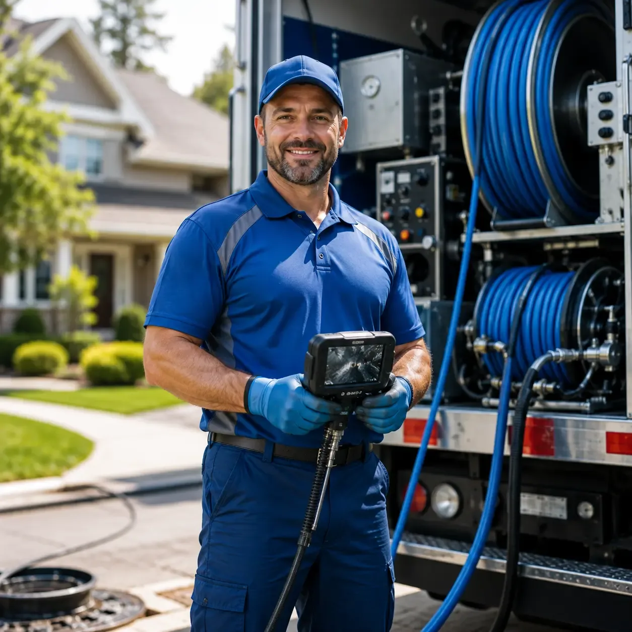 Local outdoor drain cleaning specialists in New Castle, IN